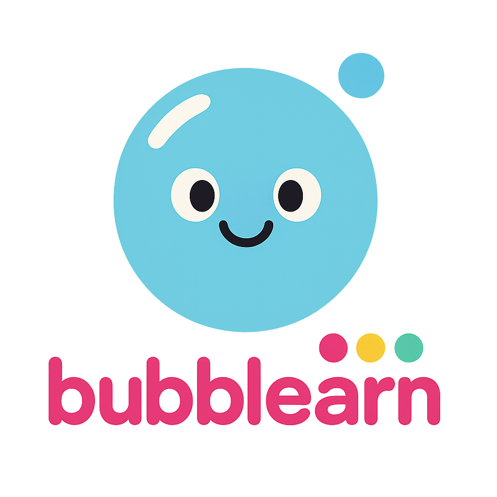 BubbLearn - Interactive English Learning App for Toddlers Ages 2-3